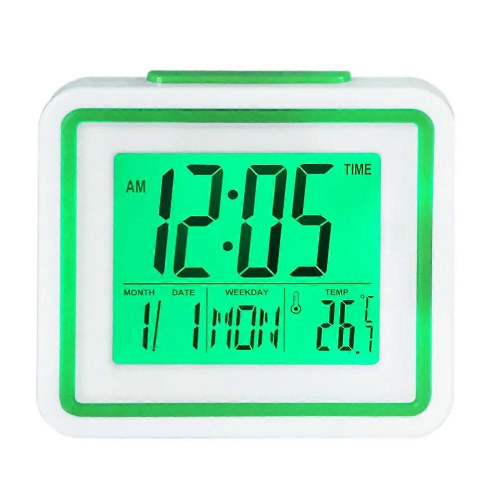 English Talking Alarm Clock with Date, Day and Temperature watch
