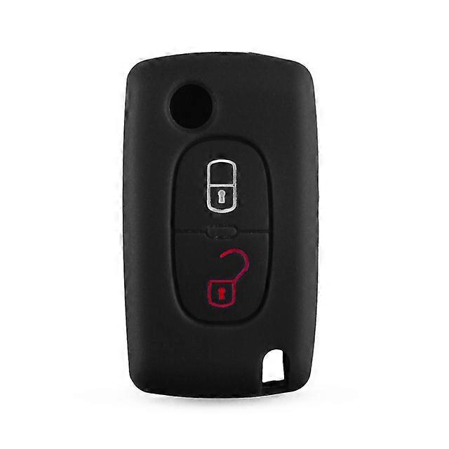 2 Buttons For Peugeot 107 207 307 307S 308 407 607 For Citroen C2 C3 C4 C5 C6 C8   Key Case Protect Cover