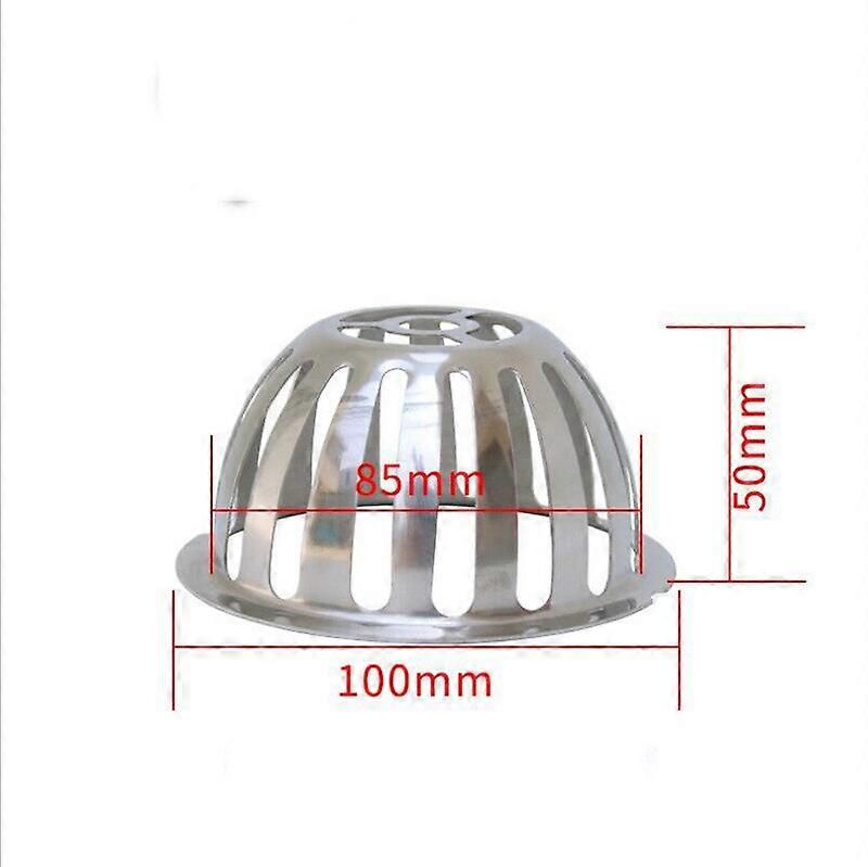 Stainless Steel Anti-clogging Roof Floor Drain, Roof Gutter Sewer Drain Pipe Anti-rat Filter, Large Displacement Rain StrainerCraft Pipe Cleaners