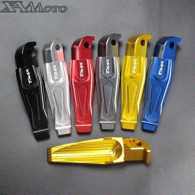 cnc alluminio moto passeggero posteriore pedane pedali pedane poggiapiedi per Yamaha TMAX 500 TMAX 530 2012-2019 T-MAX530 T MAX 500 530 Moto Ginocchio & Shi