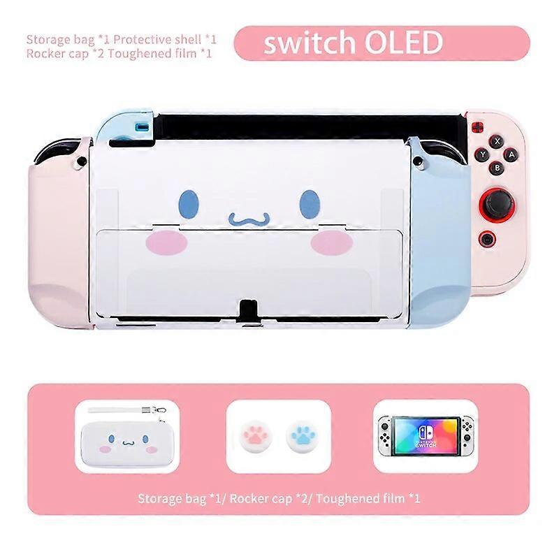 For Nintendo Switch Case OLED/NS Shell Protective Case Cover Nintendo Switch Kawaii Case For Switch Accessories Console Games