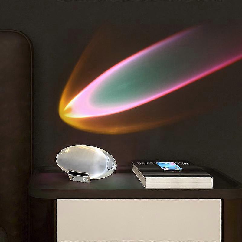 Led Bedside Table Lamp Decorative Lamp Night Projector-MXBC
