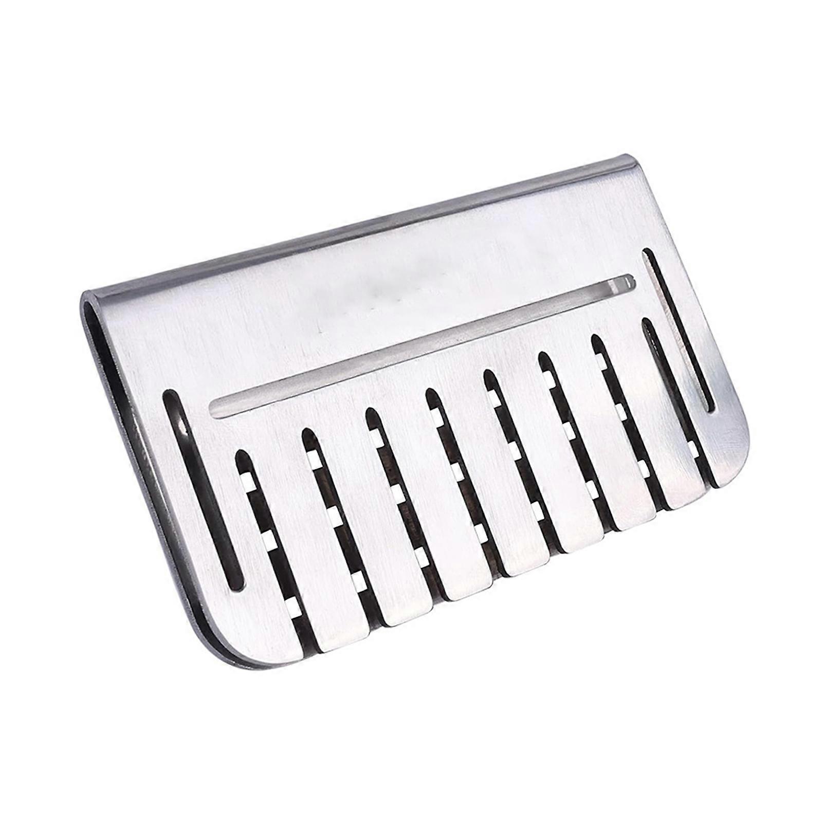 Griddle Goalie Grease Gate Stopper Rustproof Double-Sided Design Dishwasher Safe Easy Installation Griddle Guard Mesh Screen Grease Stopper