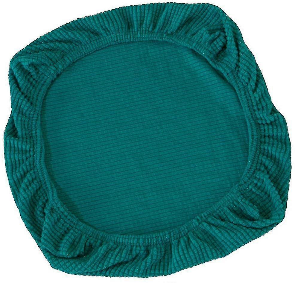 Sträckskyddssäte för kontorsstolssvivelstol, blå