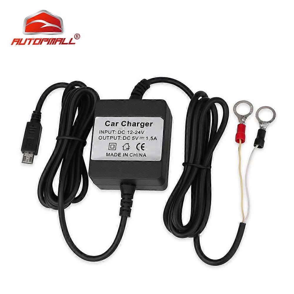 Hard-wired Car Charger DC 12-24V for TKSTAR TK905 GPS Tracker GSM Locator Realtime Tracking Device