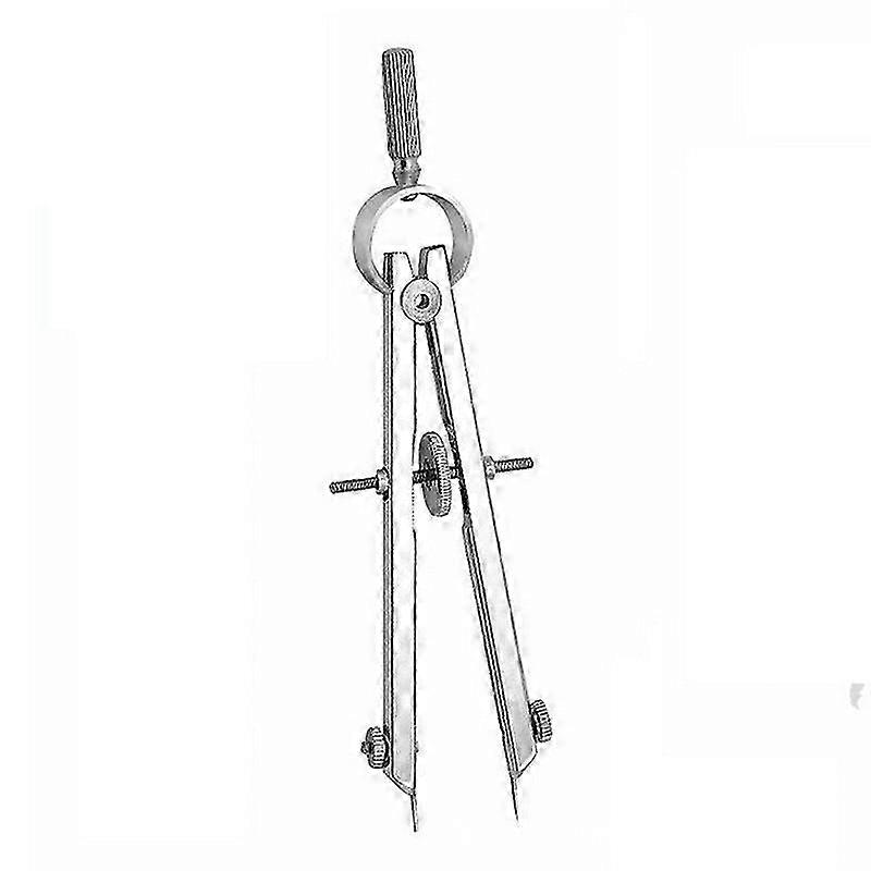 Compas profesional, Starlight, Metalic, Argintiu