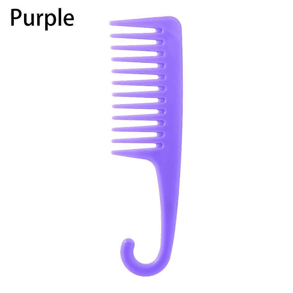 Solid Wide Tooth Păr Pieptene Femei Coafura Styling Tool Perie de duș Detangling Professional Salon Tool Anti-static Pieptene