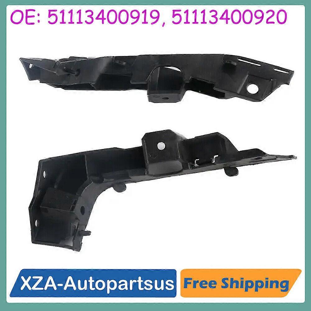 1 Pair Front Left+Right Bumper Bracket Trim For BMW X3 E83 X3 1.8d 2.0d 2.0