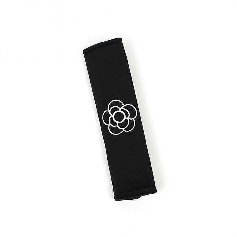 Durable Embroidered Camellia Shoulder Guard Creative Universal Automobile Shoulder Protection