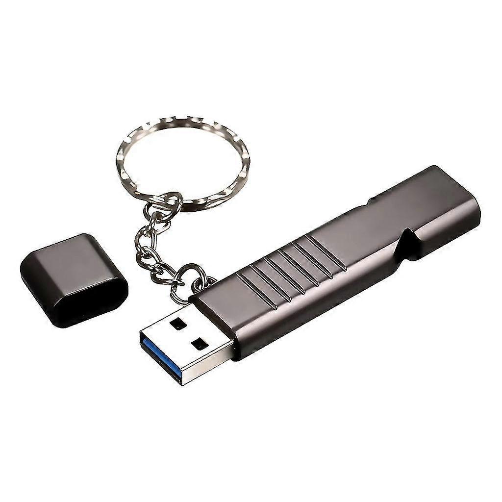 Usb Flash Drive Usb3.0 U Disk Metal Memory Stick Otg With Type-c Converter-64g