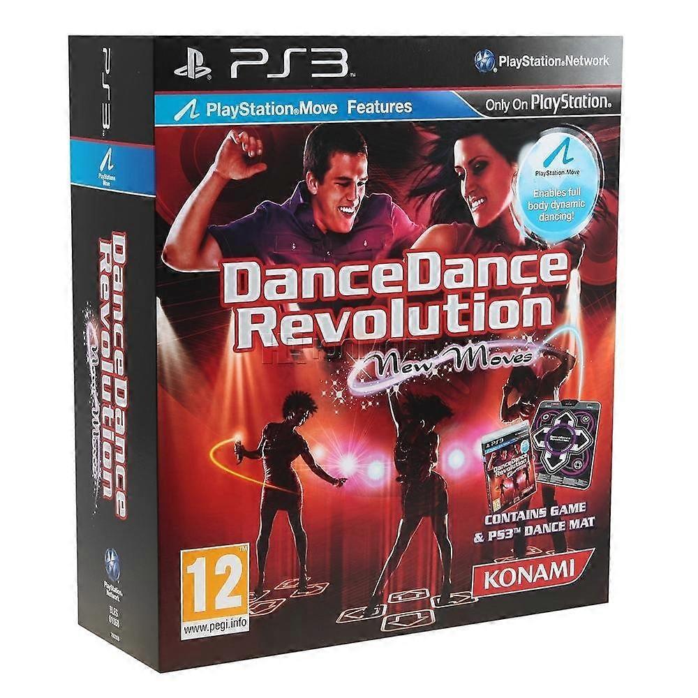 Dance Dance Revolution New Moves - With Dance Mat (PS3) - New & Sealed