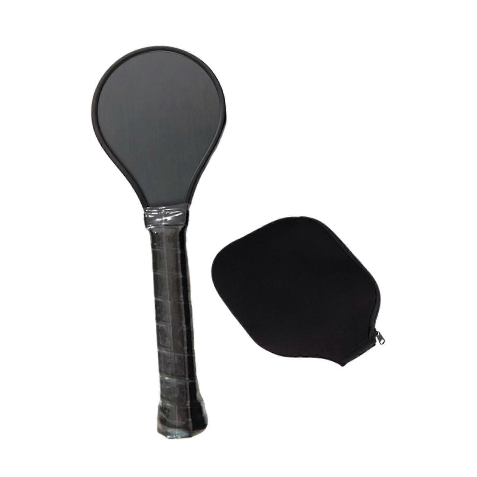 Pickleball Paddle Ergonomisk bærbar multifunksjon Solid Pickleball-racket med padledeksel