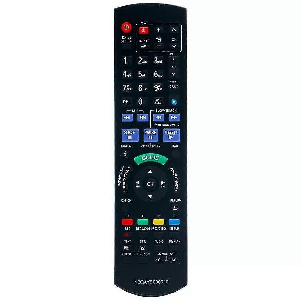 New N2QAYB000610 For Panasonic DVD Blu-Ray Recorder Remote Control DMR-BWT700