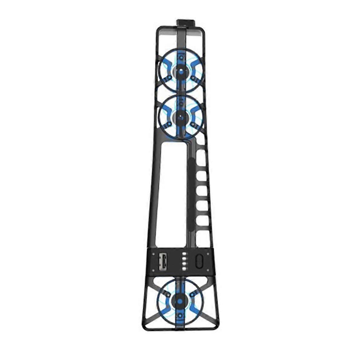 For Slim Console Cooling Fan for Console Smart Temperature Control Rear Fan Three-Speed Adjustable