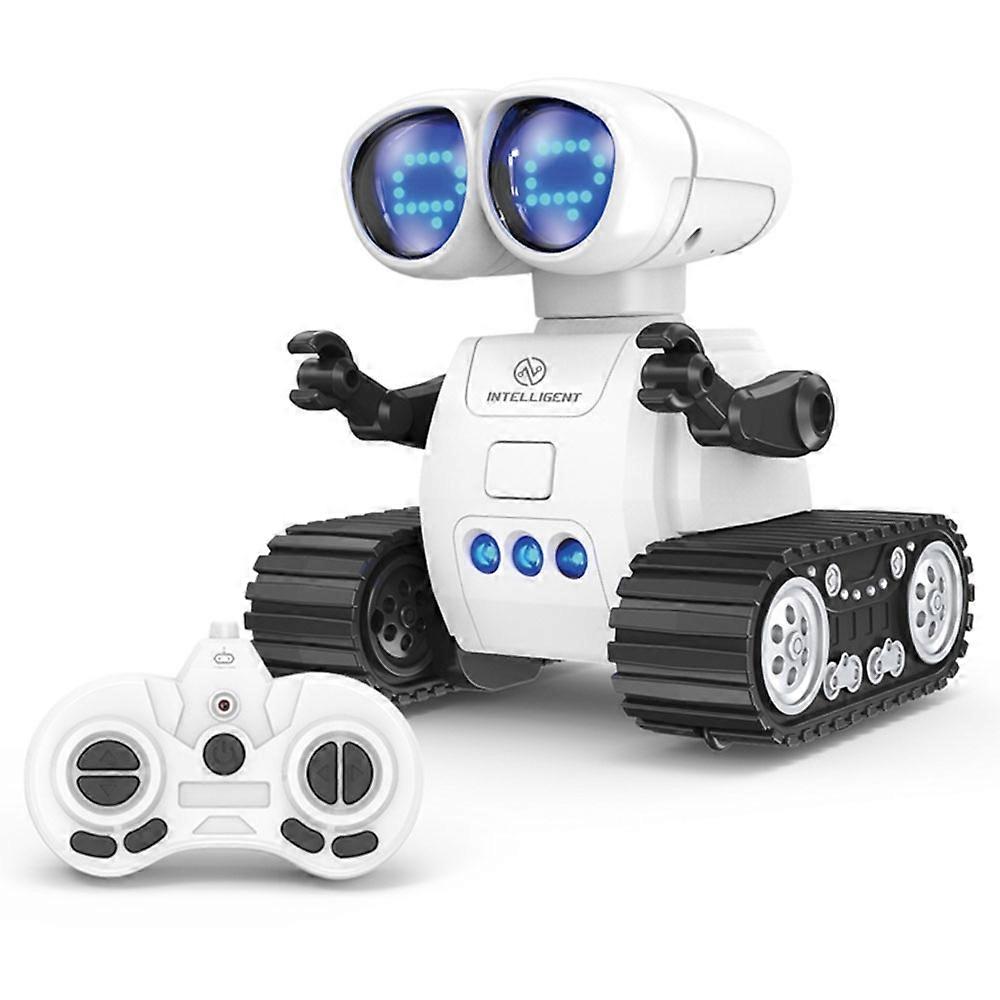 Type A S018 Mini Remote Control Programming Robot Music Light Pattern Switching Smart Robot Toy