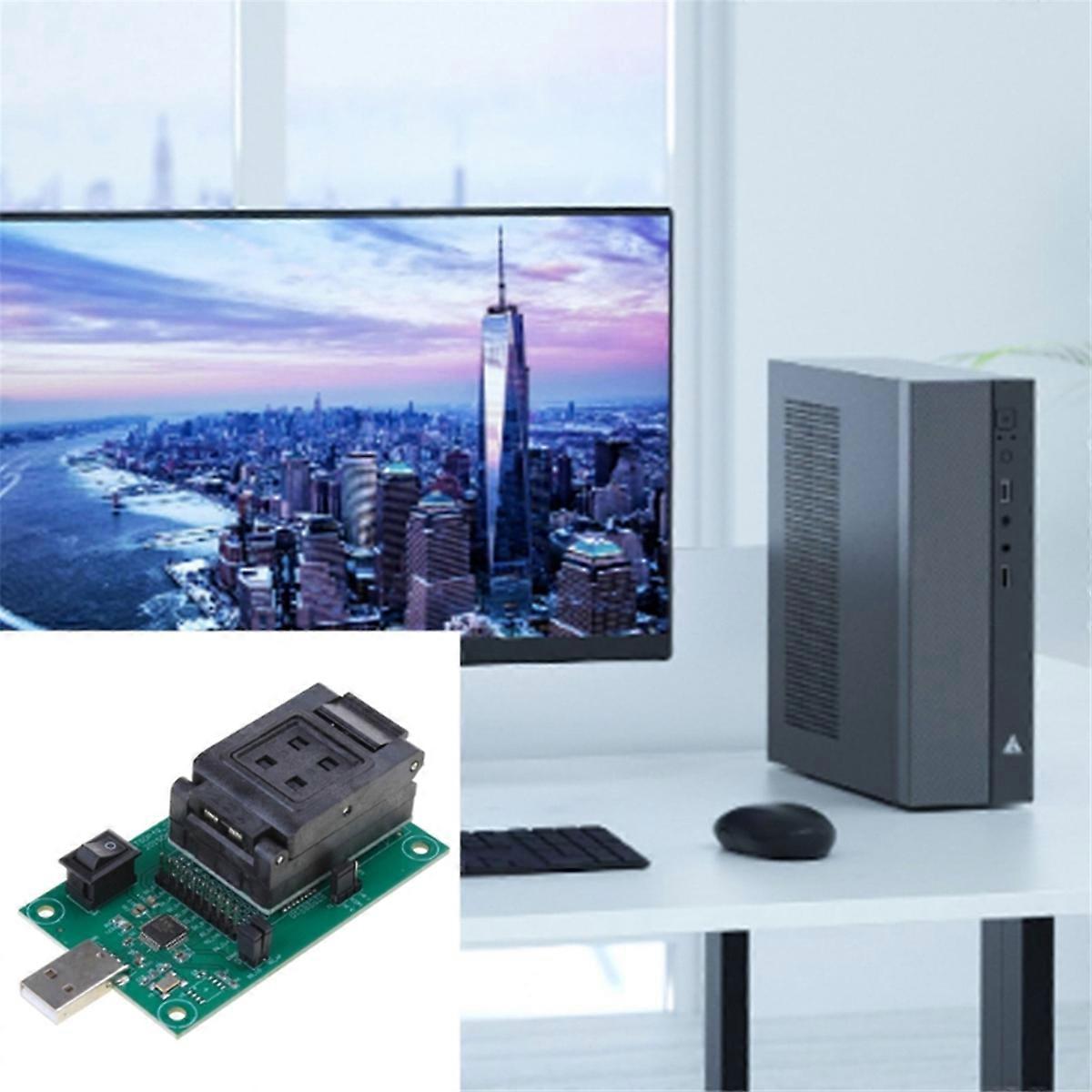 Stable EMMC153/169 USB Chip Test Stand USB Programming Stand for Accurate Data Recovery and Electronic Repair