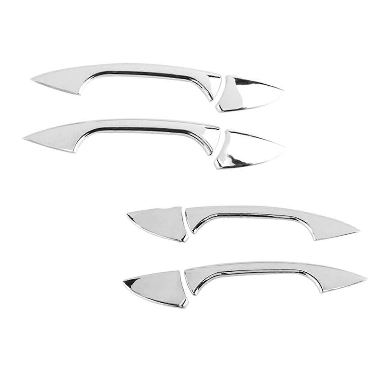 Chrome Exterior Door Handles Cover Door Handle Trim for - GLA200 ML