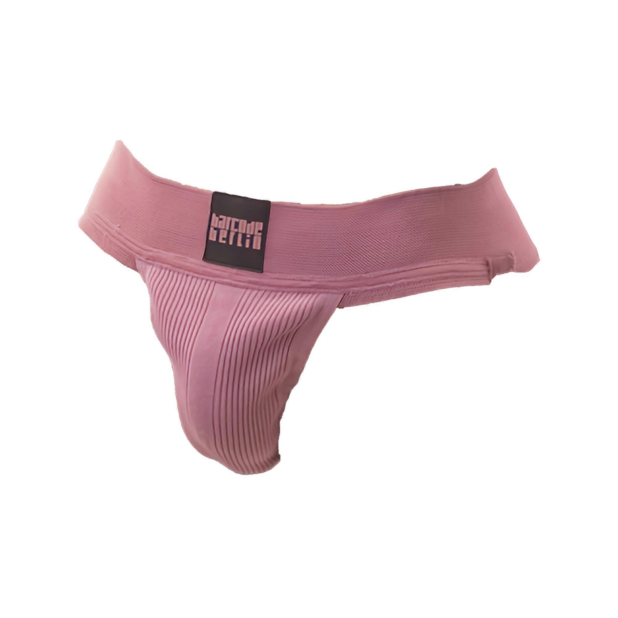 Barcode Berlin Sergey Pop Jockstrap Brownishpurple | Men's Underwear | Men's Jockstrap