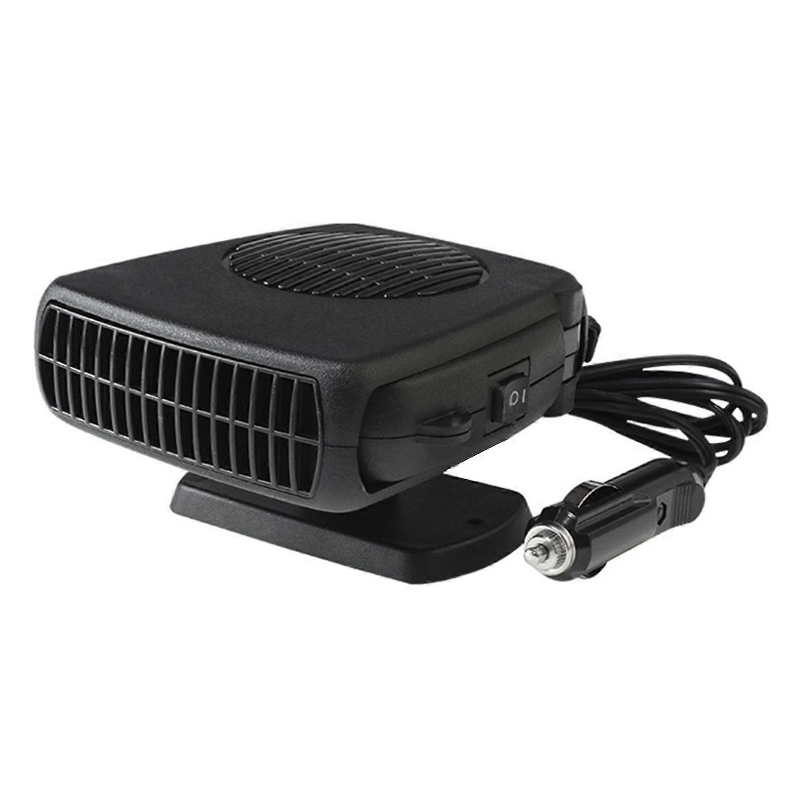 12V/24V Car Defrost Heater & Cooling Fan - Dual Use Hot & Cold Air Blower for Vehicles, Fast Defrost & Cool
