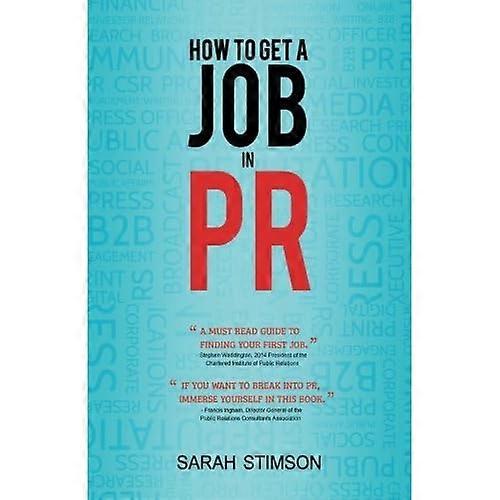 How to get a job in PR