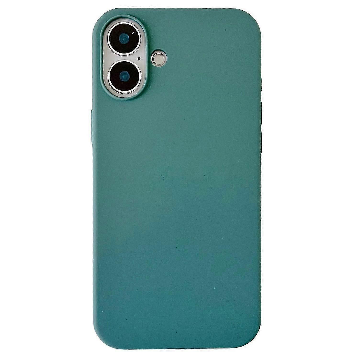 For iPhone 16 Plus Case Silicone Shockproof Phone Protective Cover Shell -