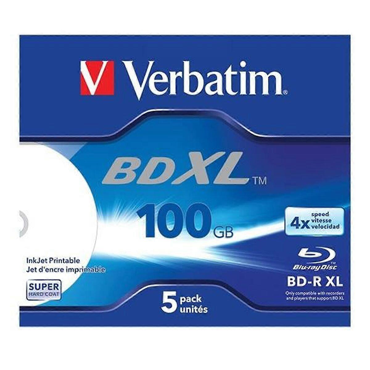 Blu-ray BD-R ordrett 5 enheter 4x