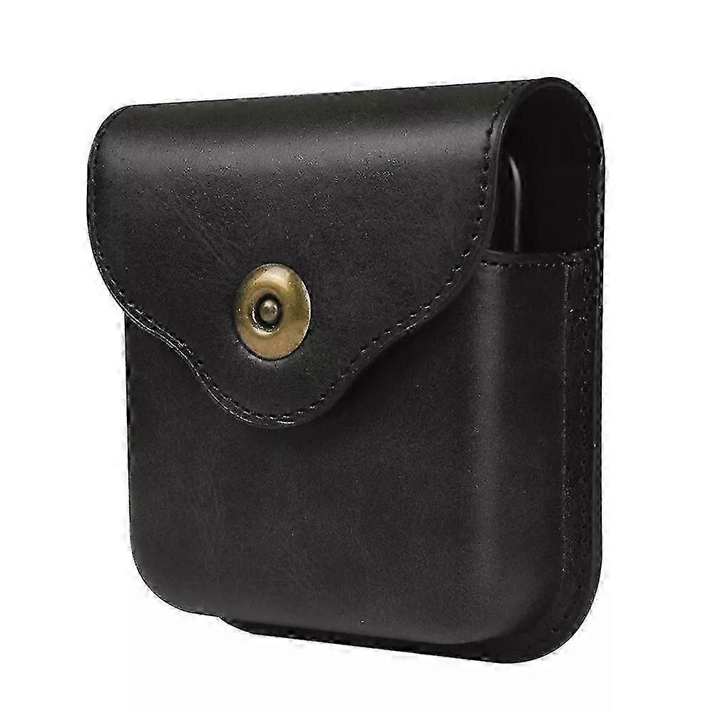 Til Motorola Razr + 2024 Magnetisk klapetui PU læderbælteclips hylsterpose