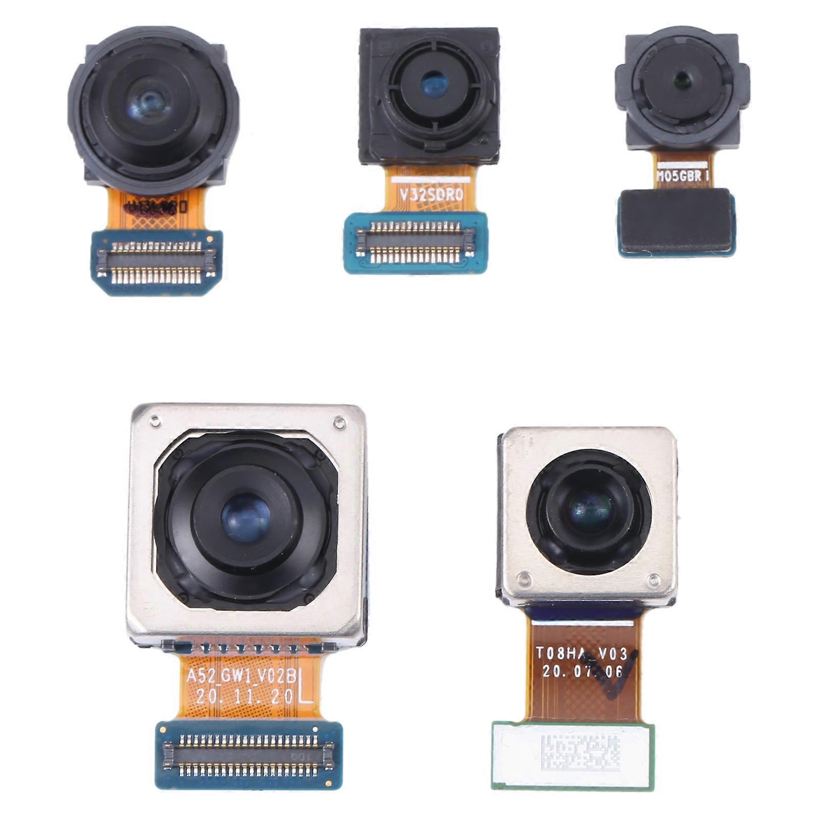 For Samsung Galaxy A72 SM-A725 COMPATIBLE Camera Set (Telephoto + Macro + Wide + Main Camera + Front Camera)