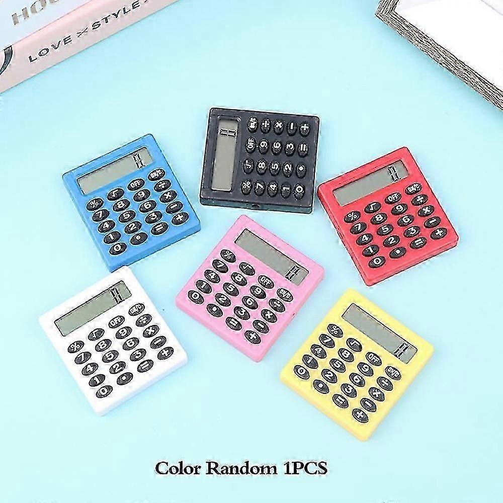 Stationery Small Square Calculator Mini School Office Electronics Calculator [N[