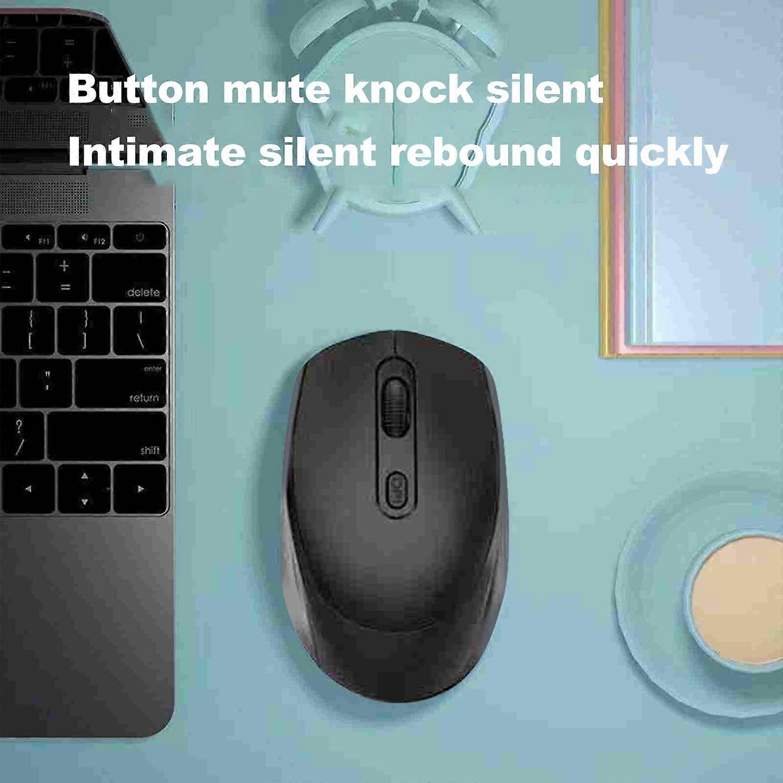 Wireless Mouse for Laptop Rechargeable Silent Mouse Gaming Mouse High Fashion for Office Women and Students