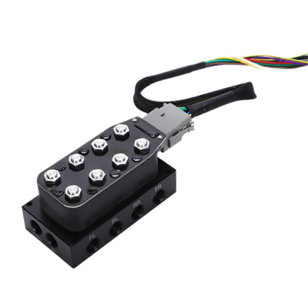 Car Air Suspension Distribution Valve Group VU Air Compressor Control System Valve Suspension Solen