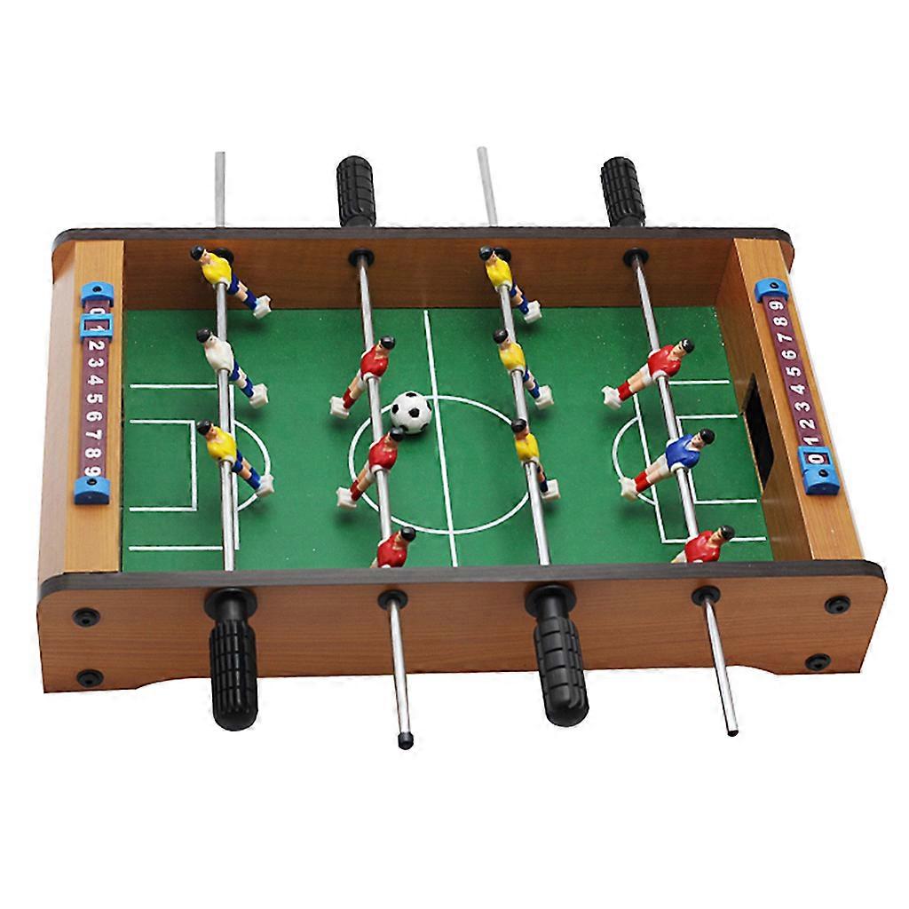 Table Desk Playing Foosball Game Toy Table Top Football Soccer Boy Xmas Gift