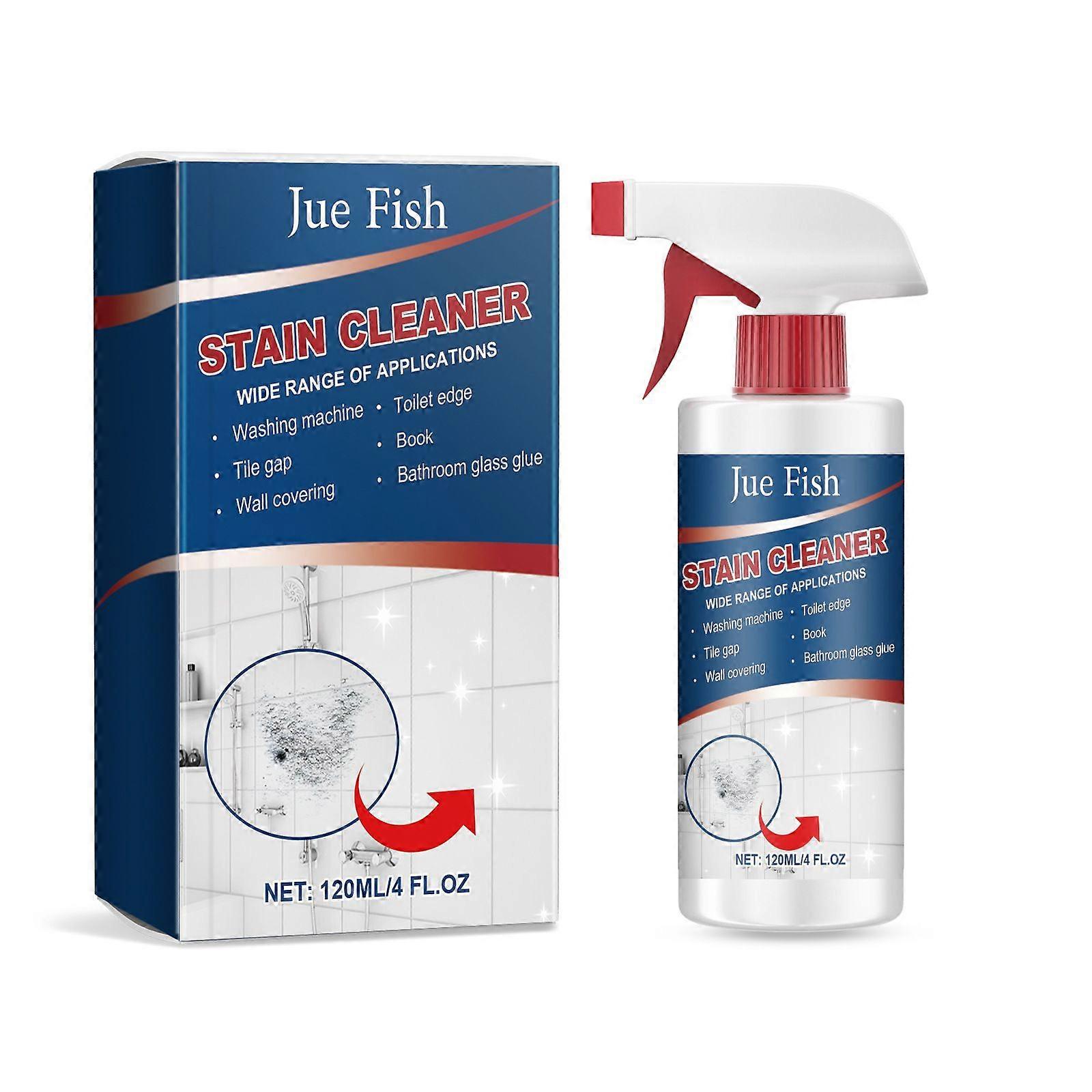 منظف بقع الحمام Jue Fish متعدد الأغراض منظف مقياس البقع منظف حوض الاستحمام