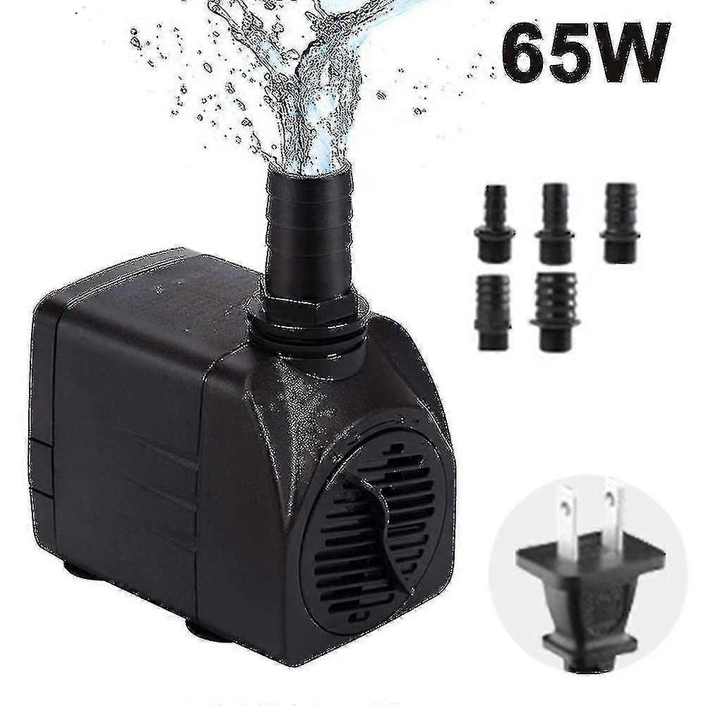 Pompe submersible, pompe à eau avec pompe de fontaine et cordon d'alimentation de 1,5 m