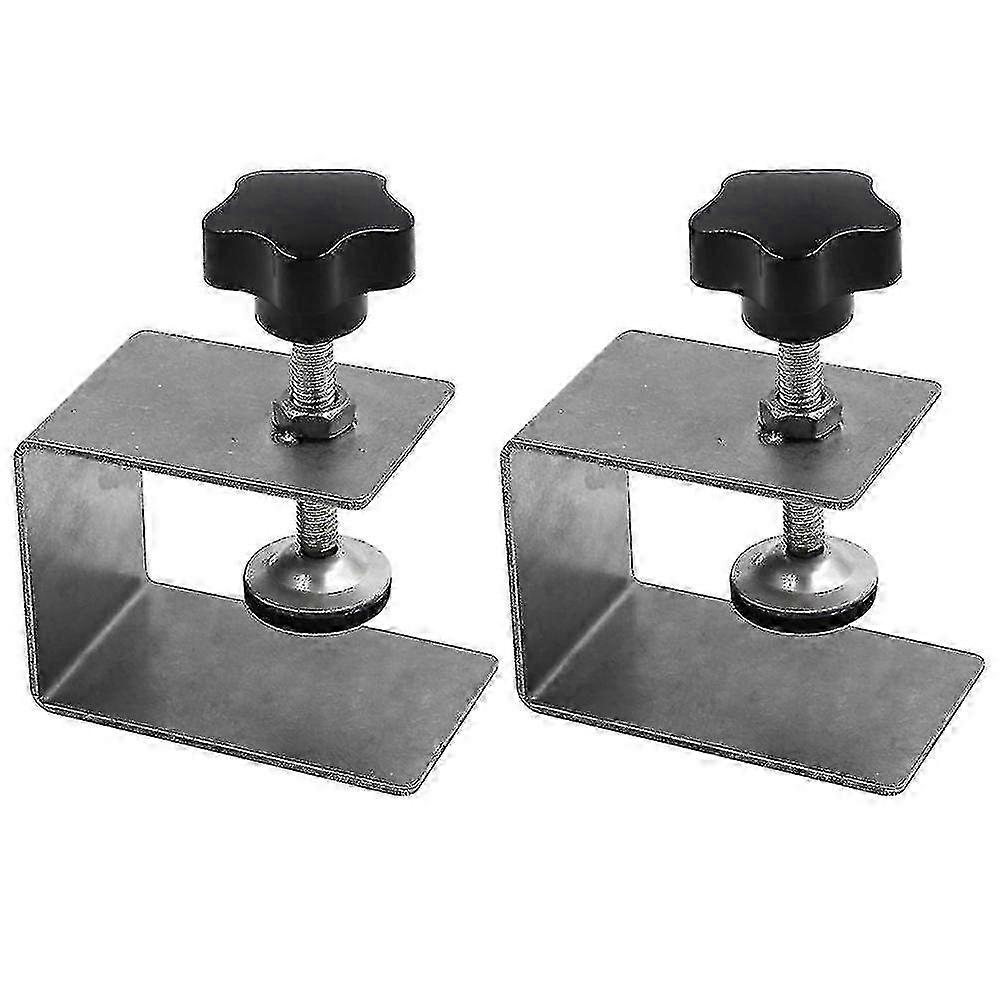 2PCS Adjustable Drawer Front Clamp, Woodworking Cabinet Installation Jig Tool fiis