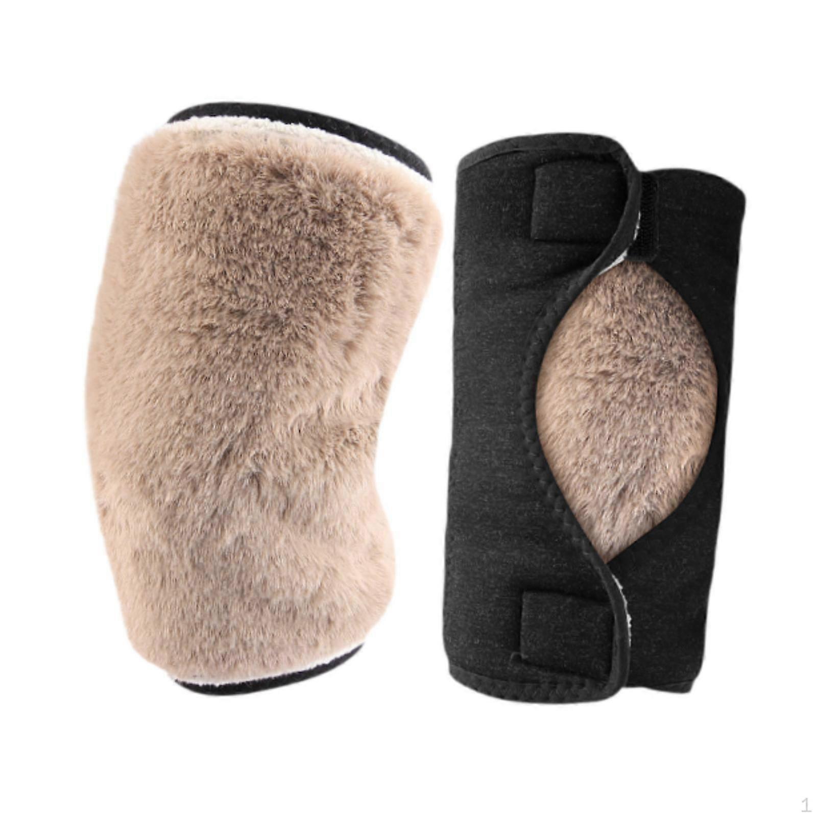 Winter Knee Warmers Comfortable Thermal Supports for Cold Weather Sports