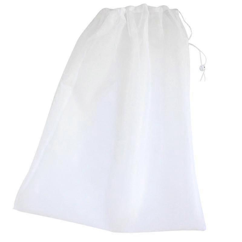 Home Large Reusable Drawstring Fine Mesh Wine Milk Juice Cider Brew Filter Bag