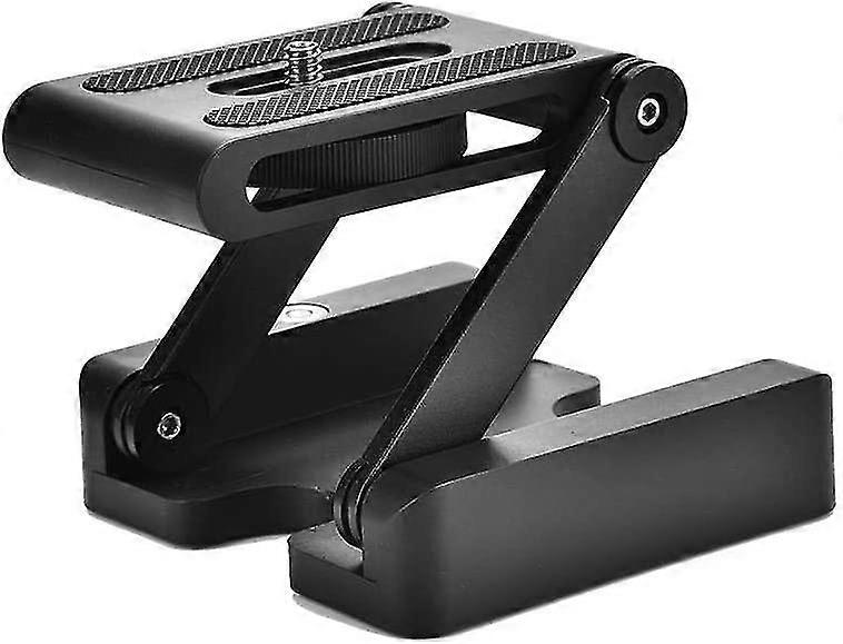 Z Flex Tilt Head, Z-Type Tilt Flexible Folding Tripod Head 1/4" Mounting Screw For Nikon For Canon Dslr Cameras, Tripod Quick Release Plate