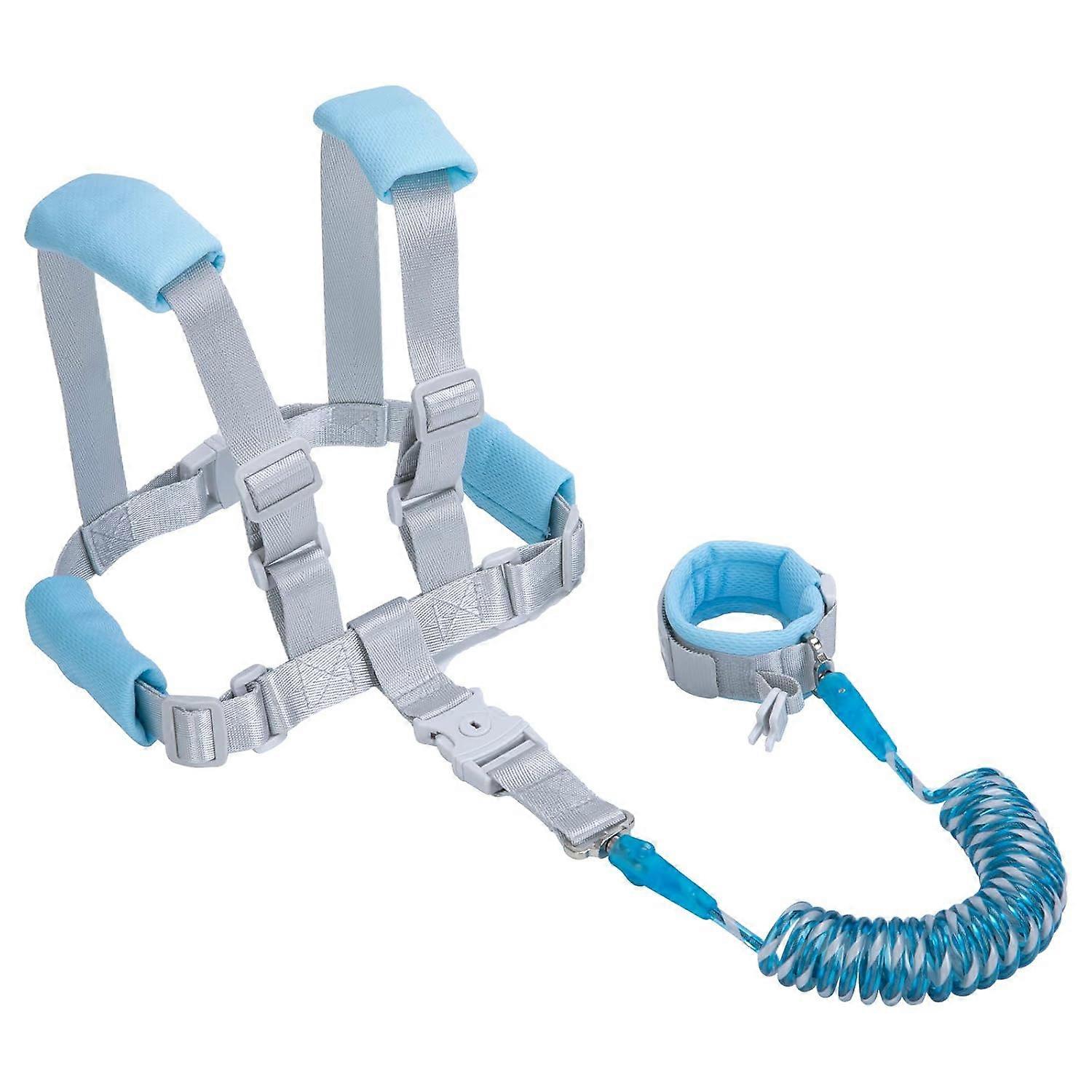 Little Explorer's Companion: Anti Lost Wrist Link with Soft Double Layers Hook Loop for Adjustable Fit, Reflective Strip Design for Nighttime