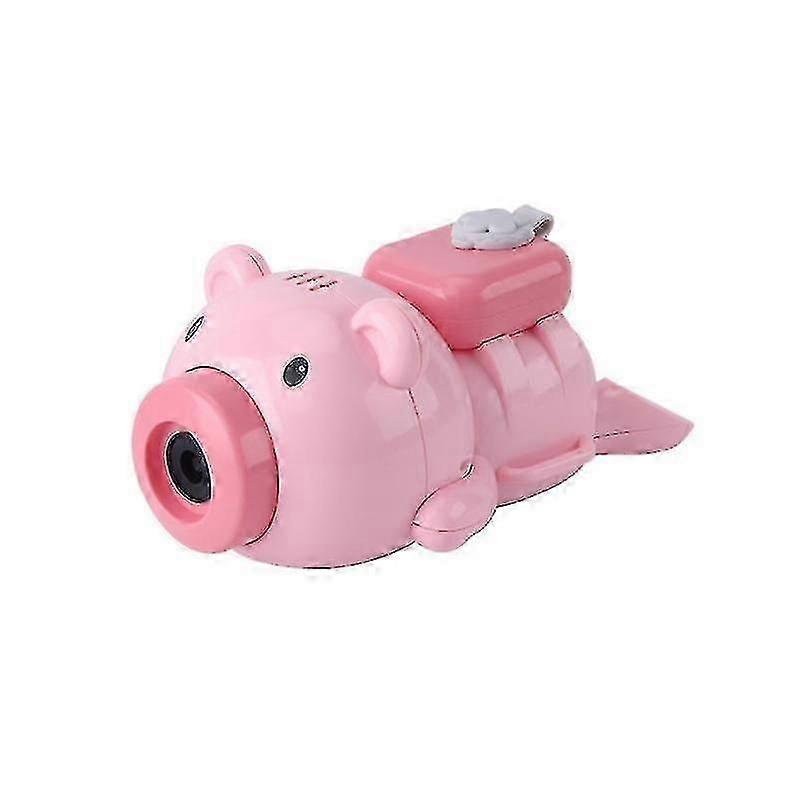 Piglet Bubble Machine Toy Automatic Electric Bubble Machine Hand Wearing Bubble Pig