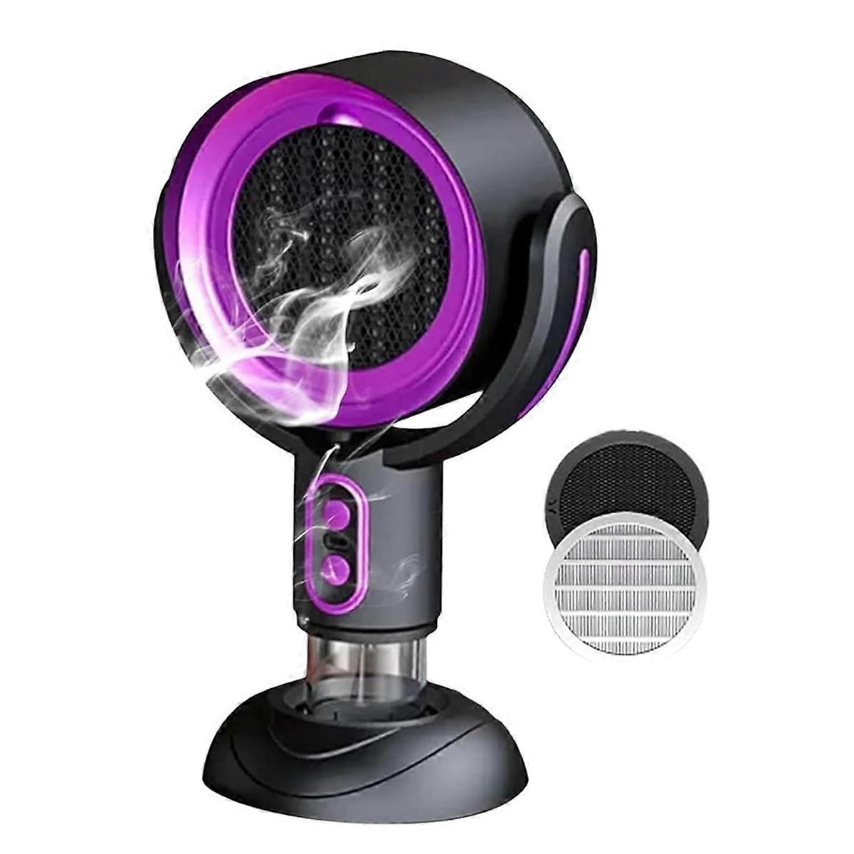 Purifier Fan, Removable and Washable Filter Portable Smokeaway Fan for Smoke, Smoke Away Purifier F