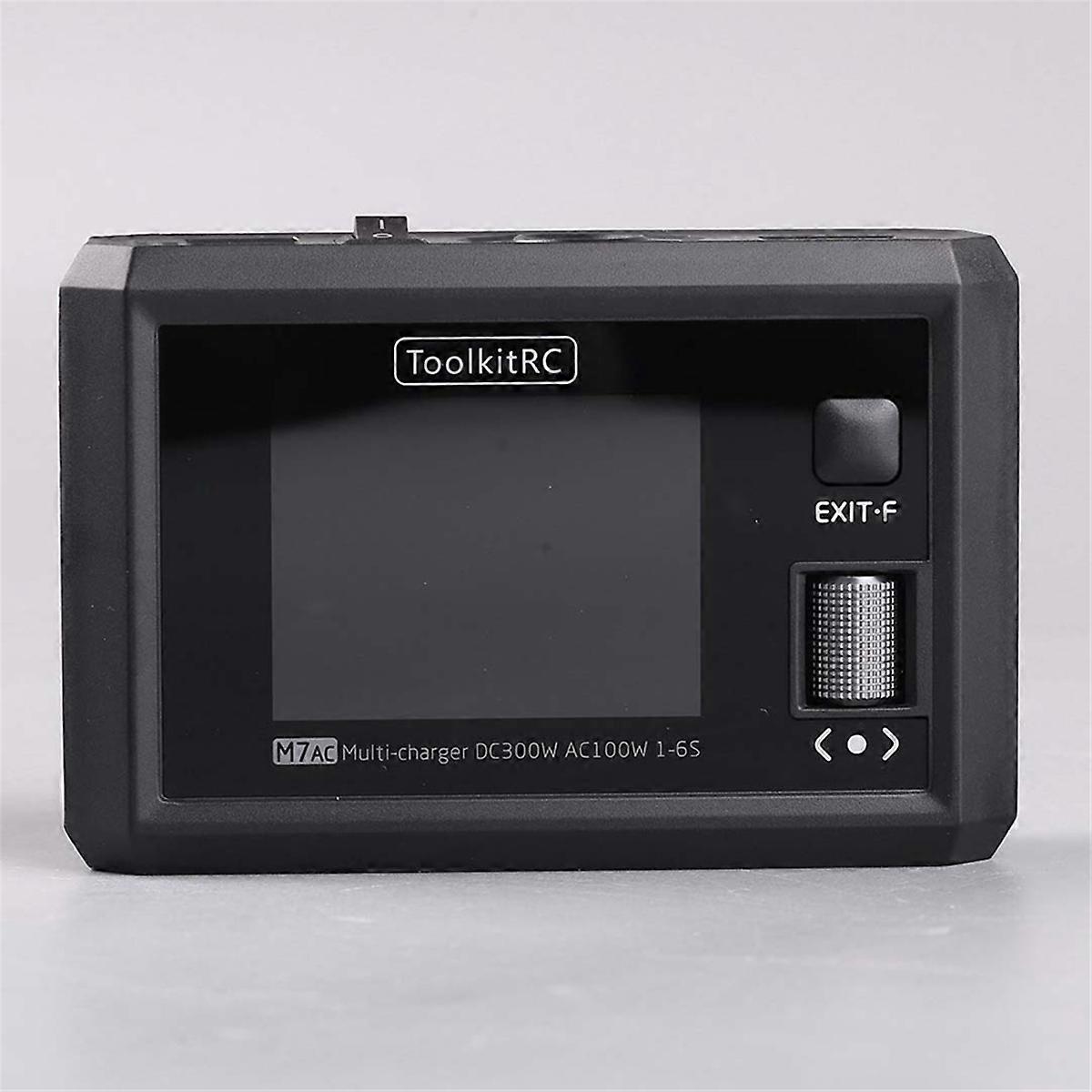 M7AC Smart Charger 100W AC/300W DC Input, Dual Output, Balance Charger for Drones EU PLUG