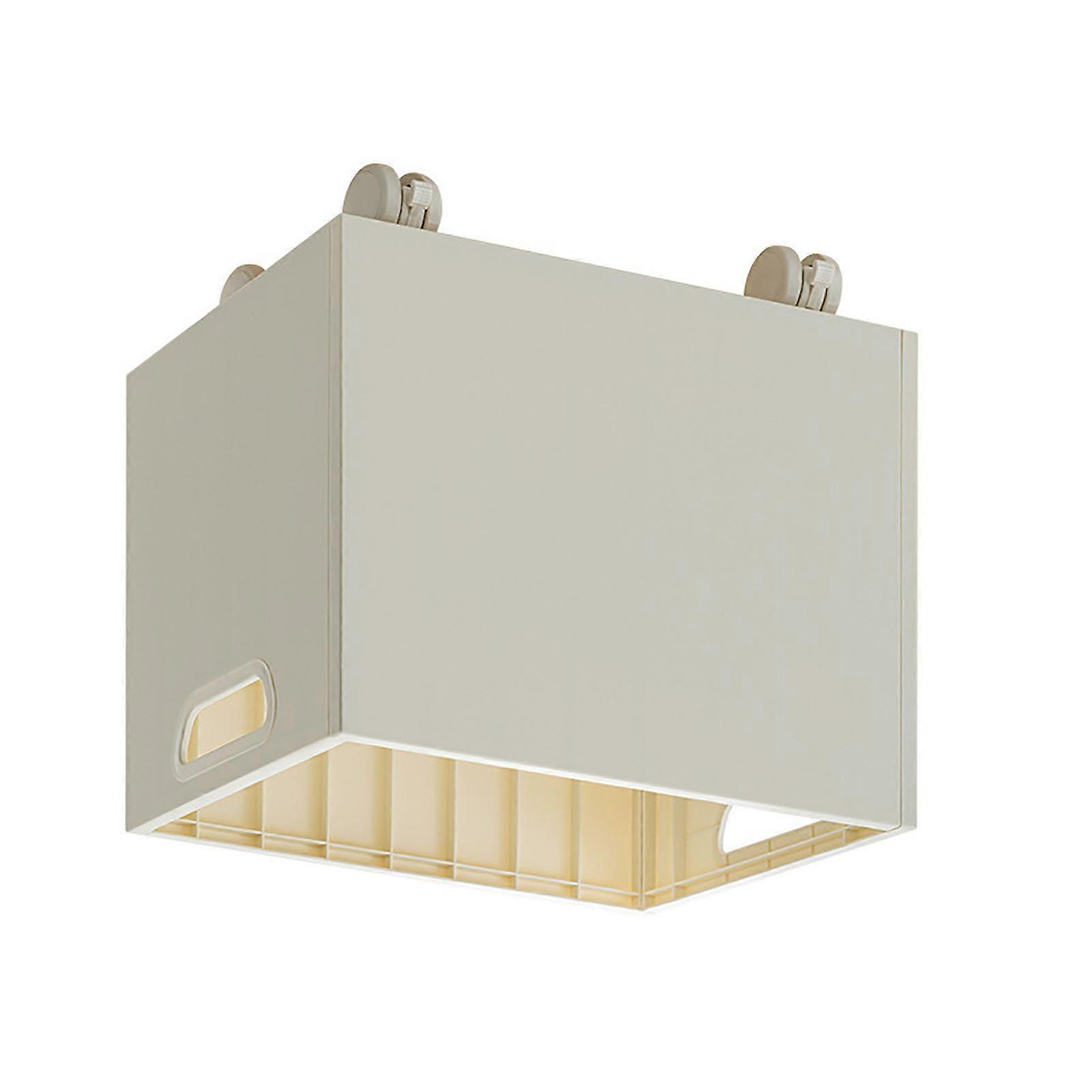 Book Storage Box with Dual Side Handles Stackable 50kg Load Bearing Multifunctional Use File Storage Bins With Wheel 