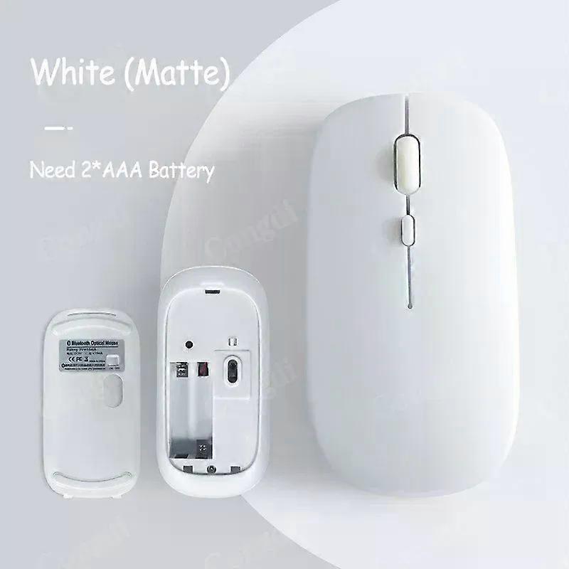 Bluetooth-compatible Mouse for Laptop iPad Air Pro Tablet PC Wireless Mouse Silent Computer Mice Portable Working Gaming Mouse
