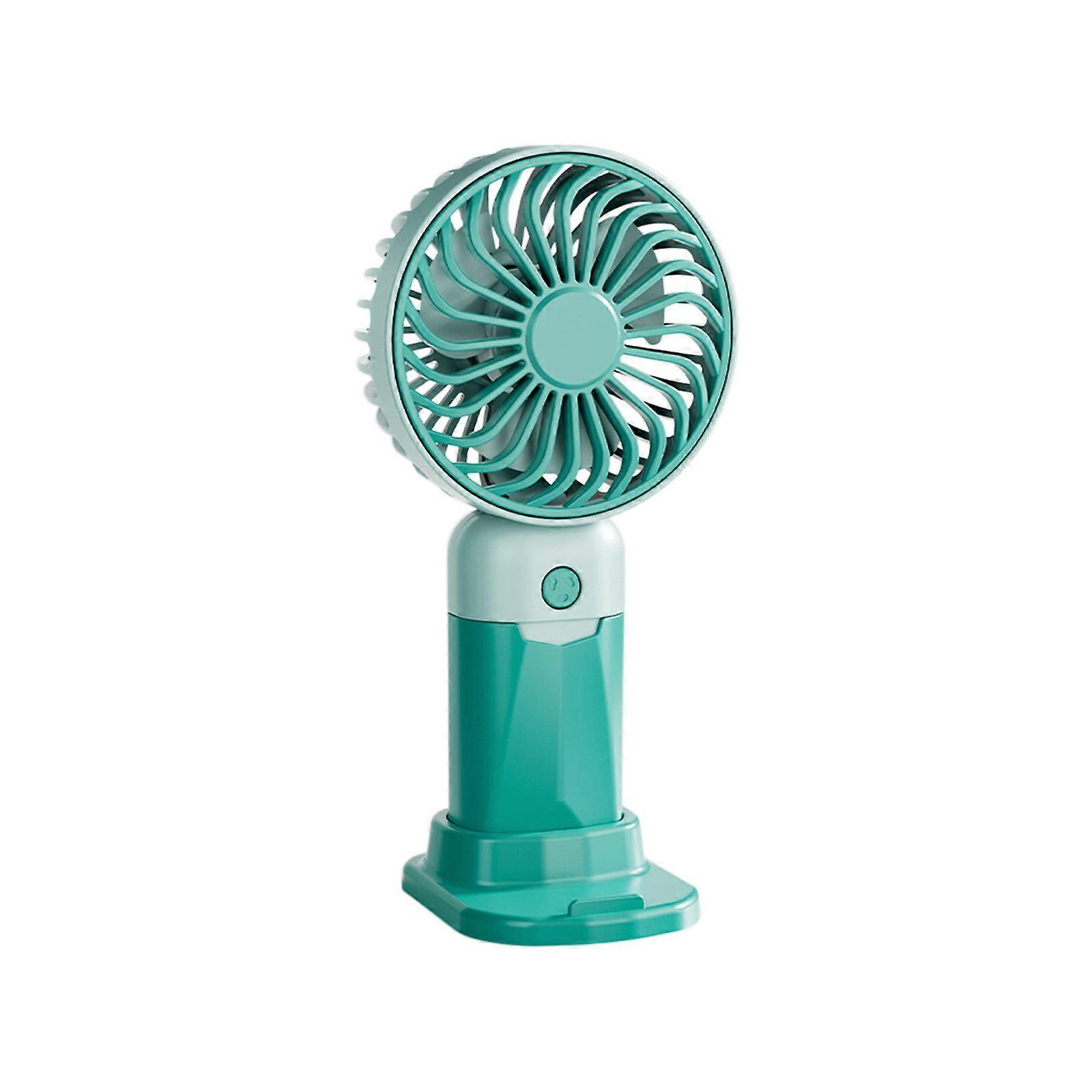 Three Speed Handheld USB Small Fan Portable Charging Fan Desktop Fan Base Can Be Used As A Mobile Phone Support PUW0952