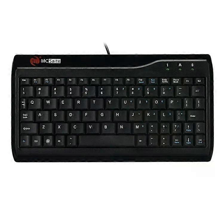 Wired Mini Multimedia Keyboard-78 Keys,Compact Design,MC Saite MC-8017