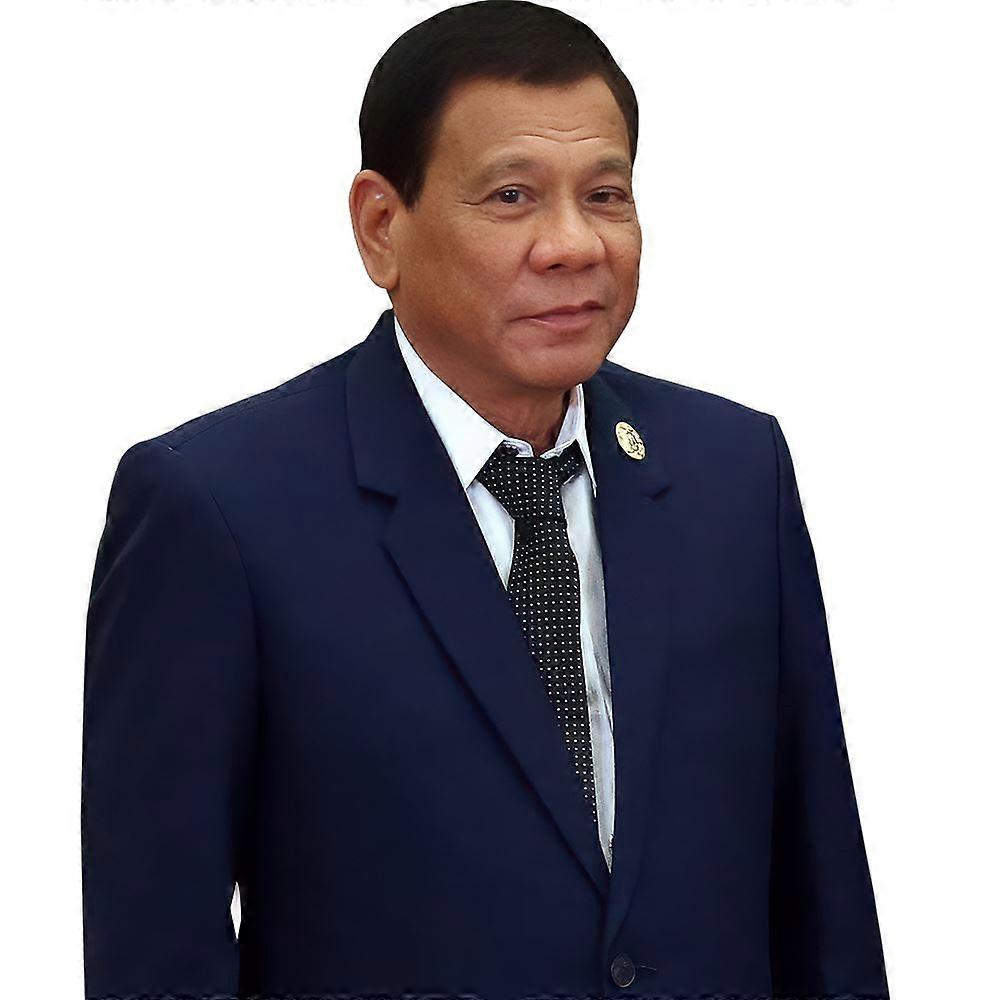 Rodrigo Duterte (Blue Suit) Half Body Buddy Cutout