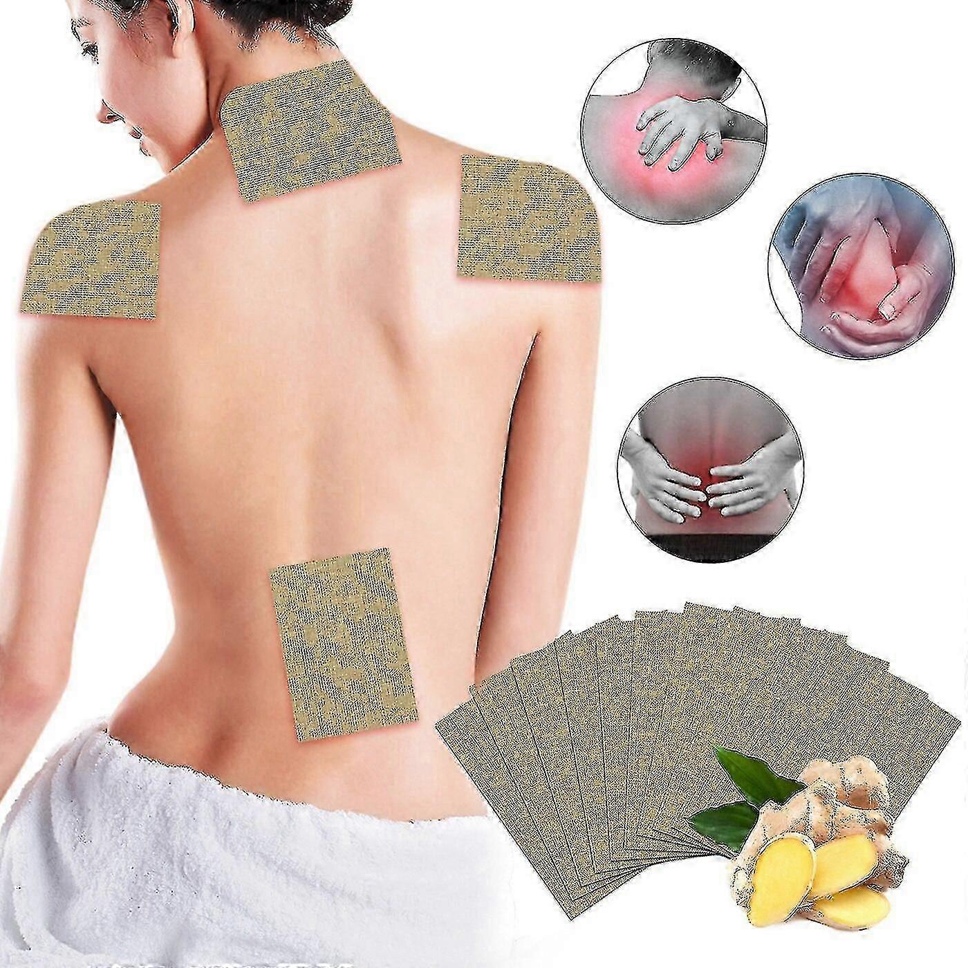 Herbal Ginger Patch Medical Plasters Chinese Ginger Plaster Joint Pain Shoulder Arthritis Back Knee Pain Reliever Patch Set