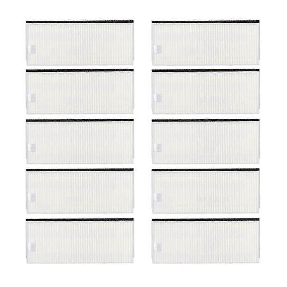 10pcs Replacement Filters For Ecovacs Deebot Ozmo U2 Dgn22 Robot