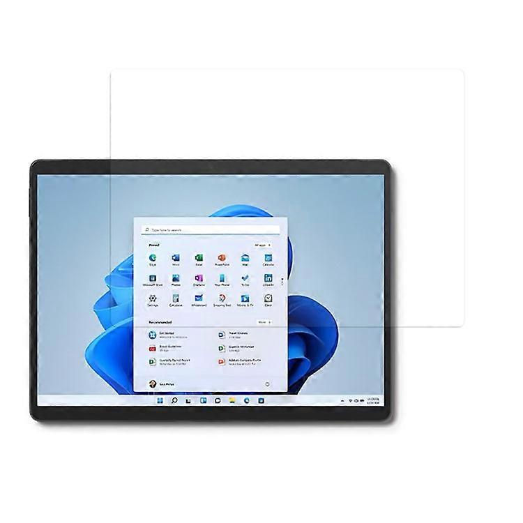 Compatible For Microsoft Surface Pro 9 Tempered Glass Film 0.3mm Arc Edge Explosion-proof Sensitive Touch Full Screen Protector